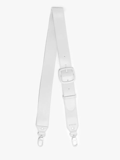 Detachable Leather Oxer Shoulder Strap Etrier White oxer EOXE070L