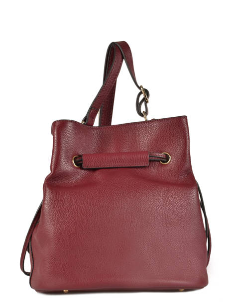 Shoulder Bag Paris Leather Etrier Red paris EPAR10 other view 3