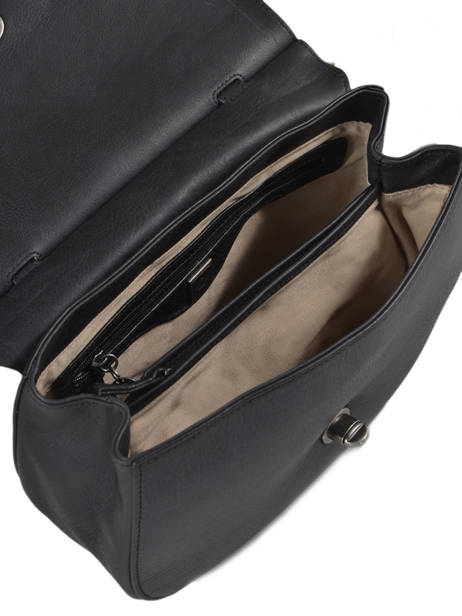 Sac Bandoulière Casac Cuir Etrier Noir casac ECAS01